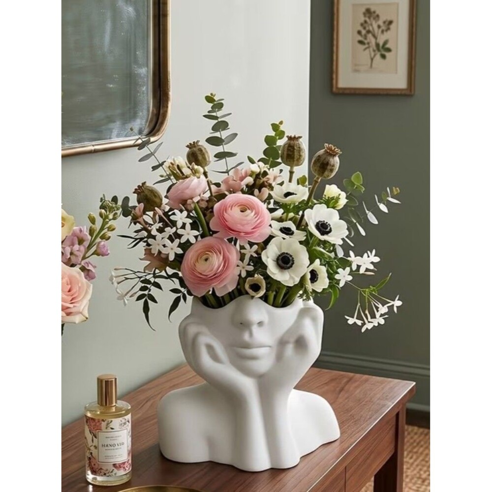 Makeup Brush Holder-Lightweight Cosmetic Organizer,Flower Holder